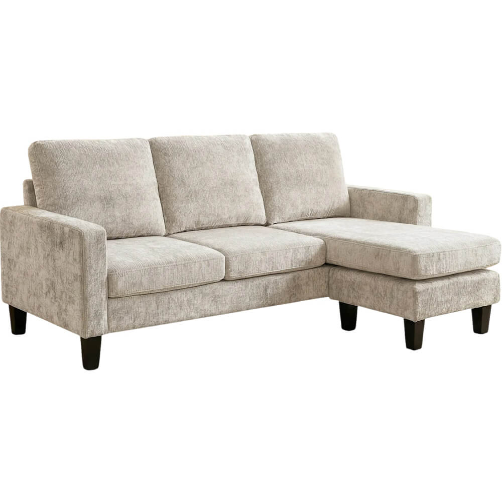 מערכת ישיבה פינתית Home Decor &lrm;ספרינג - קרם