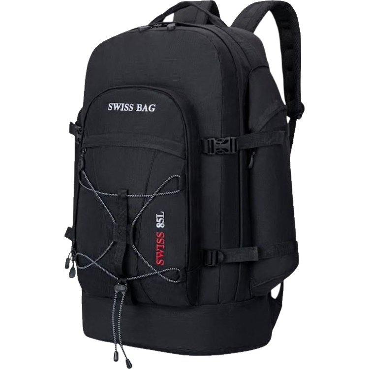 swiss bag 85l שחור swiss bag