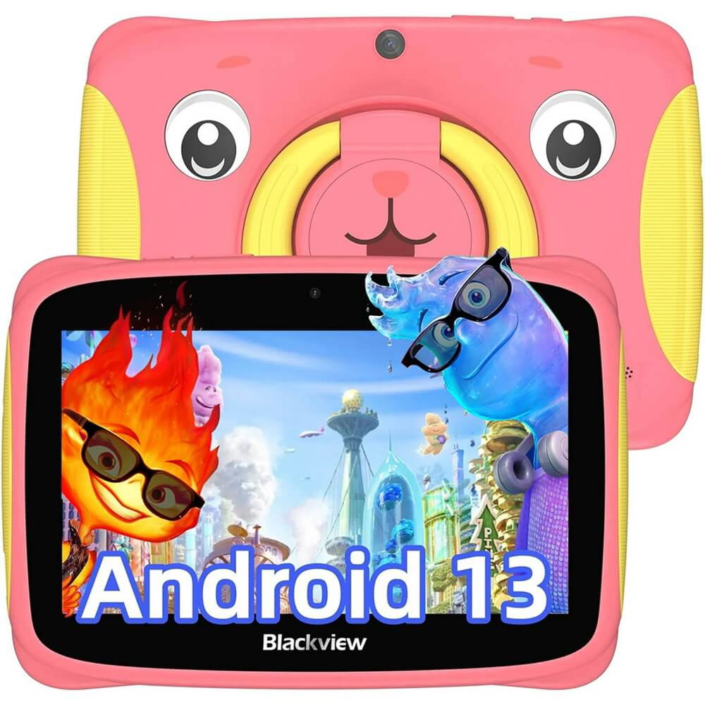 טאבלט ילדים חכם 7 כולל כיסוי מעוצב מוקשח blackview