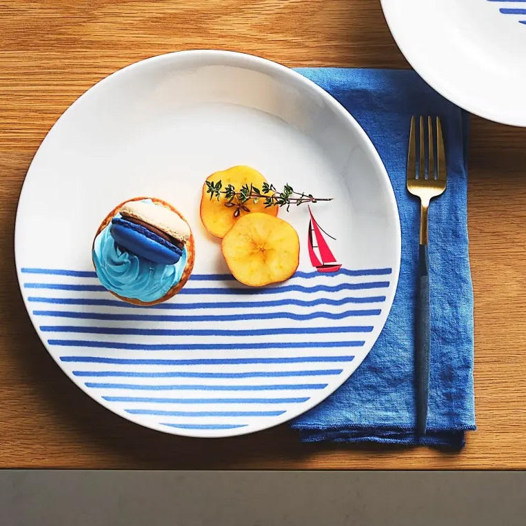 סט צלחות 36 חלקים ל-12 סועדים corning by corelle