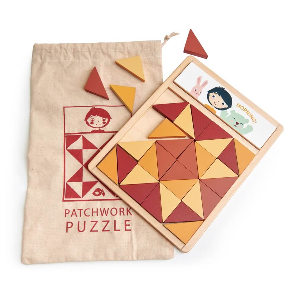 patchwork quilt puzzle tender leaf