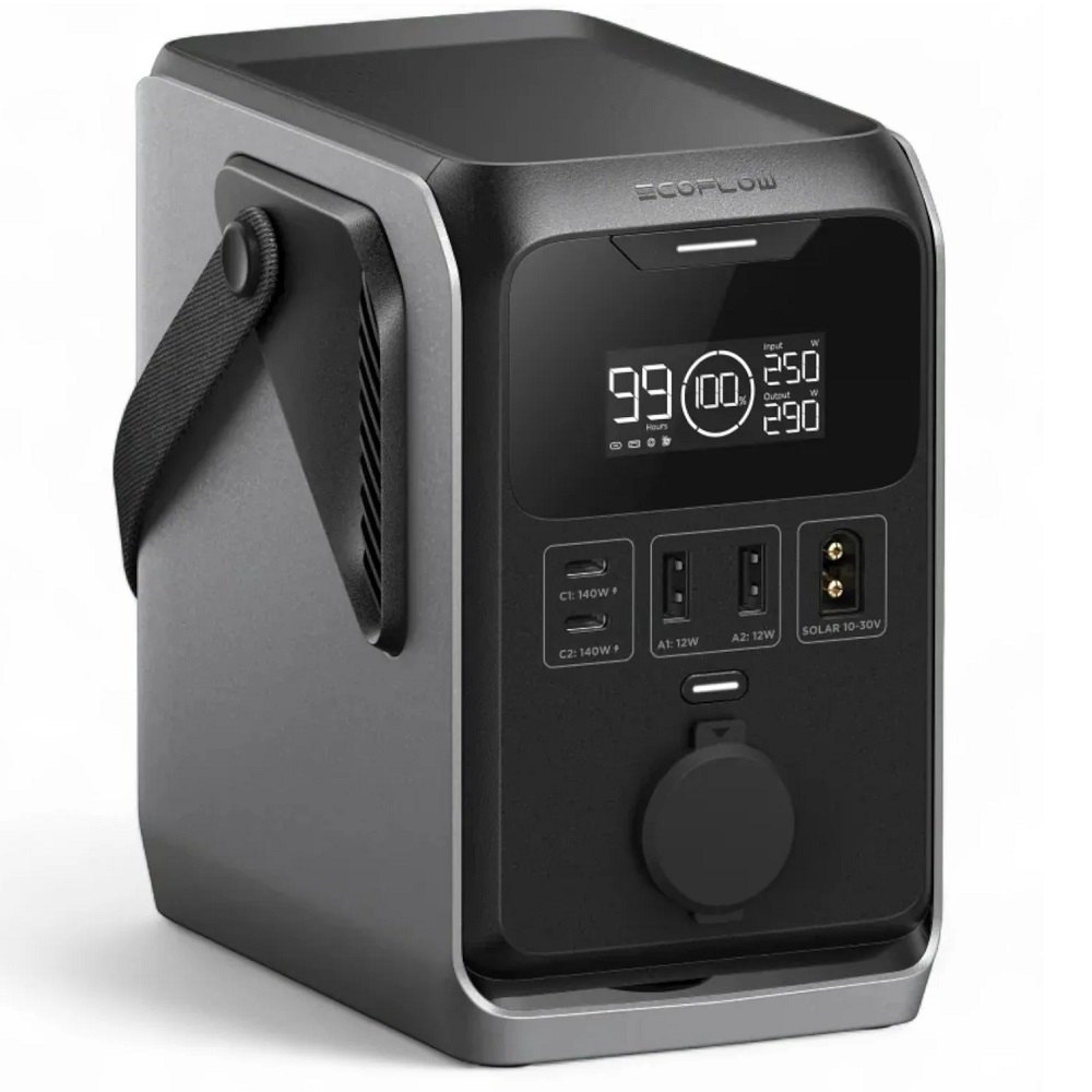 תחנת כוח ניידת ecoflow 288wh