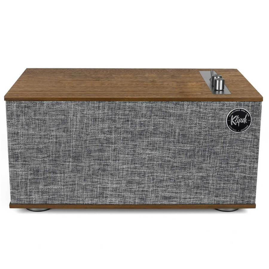סרטון - רמקול סטריאו אלחוטי klipsch  קליפש  the three ii אגוז