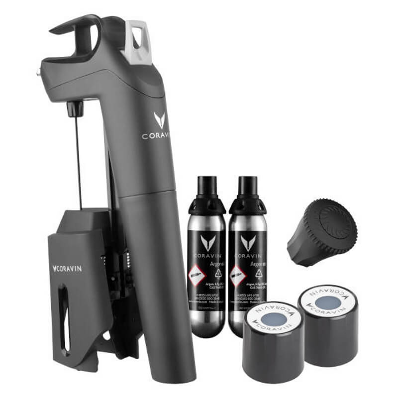 סרטון - מערכת לשימור ולמזיגת יין coravin  קוראבין  timeless three plus