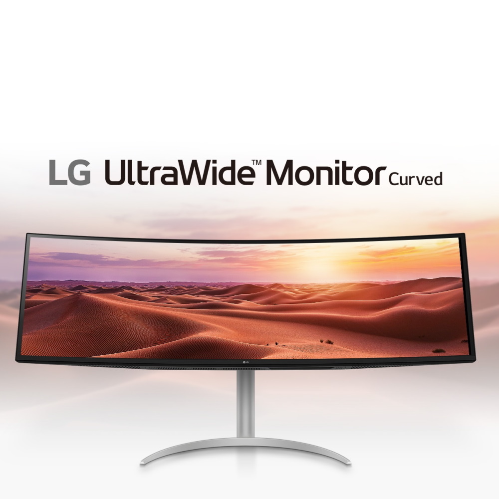 מסך מחשב מקצועי קעור 49 lg ultrawide dual qhd