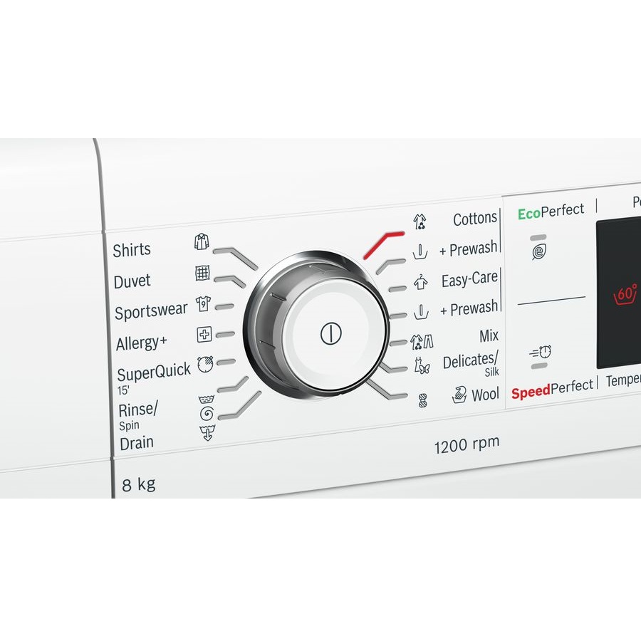 תמונה של מכונת כביסה 9 קג פתח חזית bosch