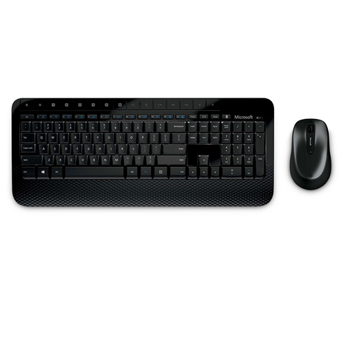 סט מקלדת ועכבר אלחוטיים microsoft