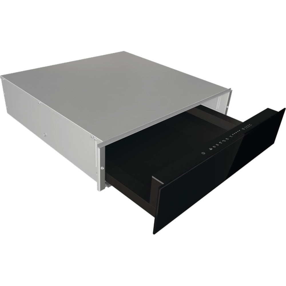 מגירת חימום אינטגרלית מעוצבת Gorenje &lrm;WDH14BG זכוכית שחורה