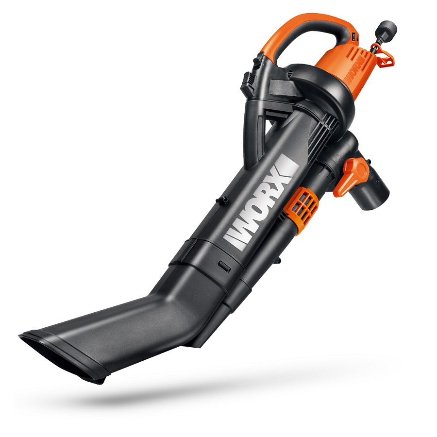 מפוח ושואב עלים חשמלי Worx 3000W &lrm;WG505E