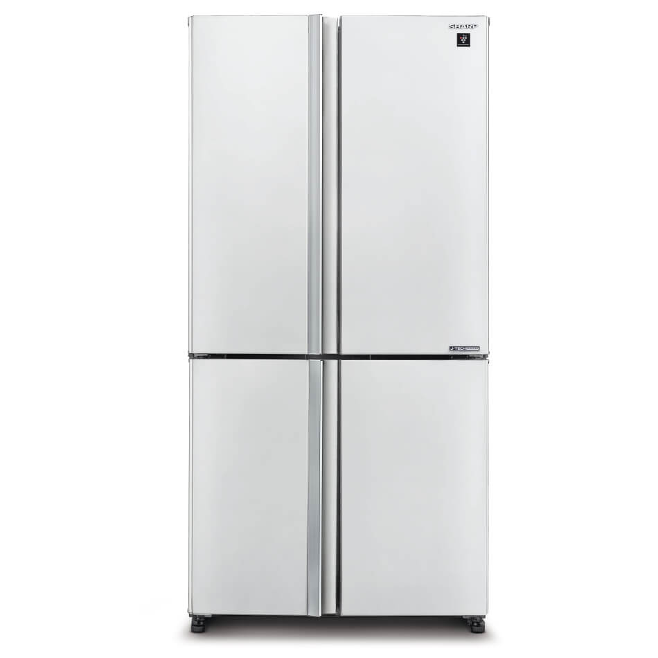 מקרר 4 דלתות - 572 ליטר Sharp &lrm;SJ-8950WH לבן