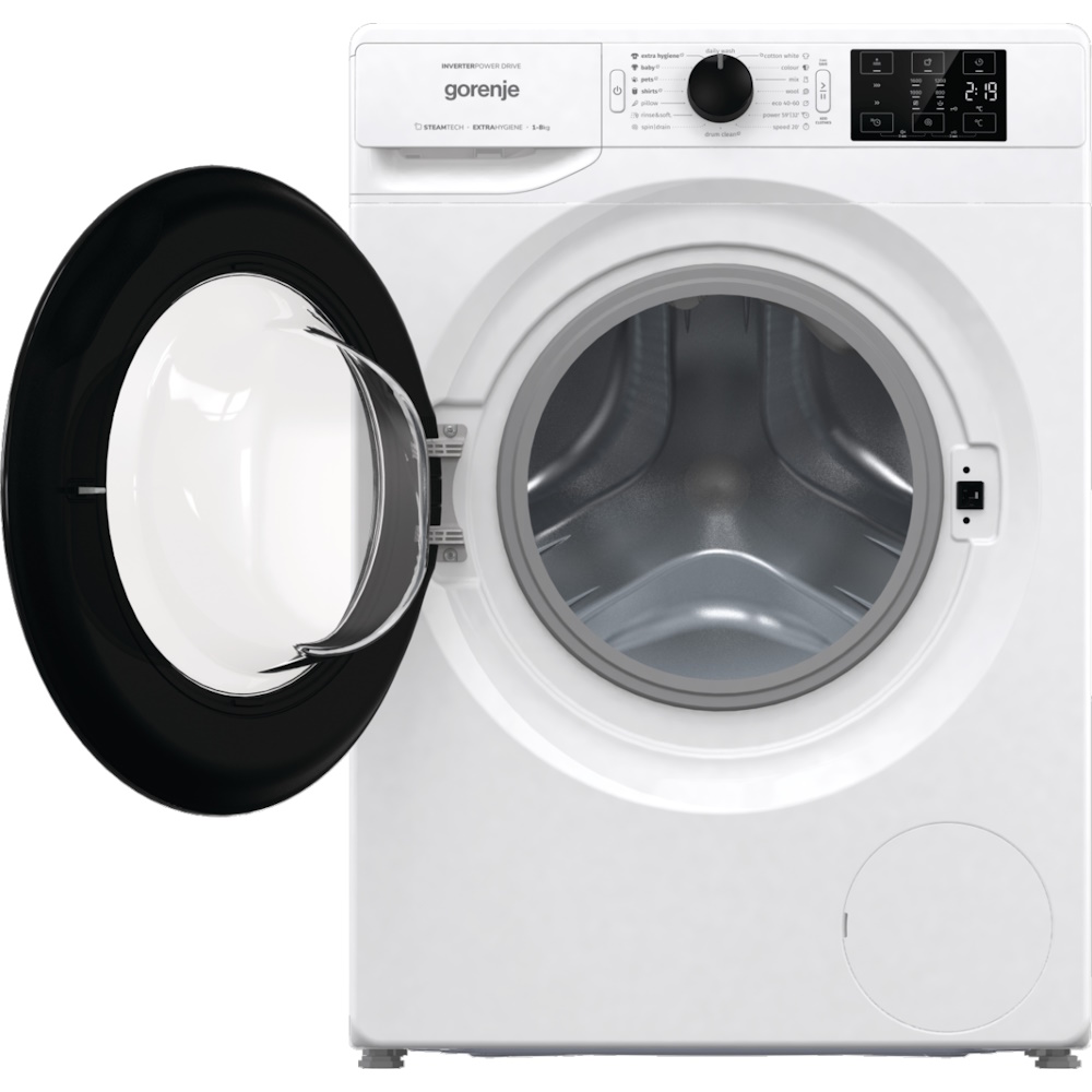 מכונת כביסה פתח חזית כולל תוכנית אדים - 8 קג gorenje