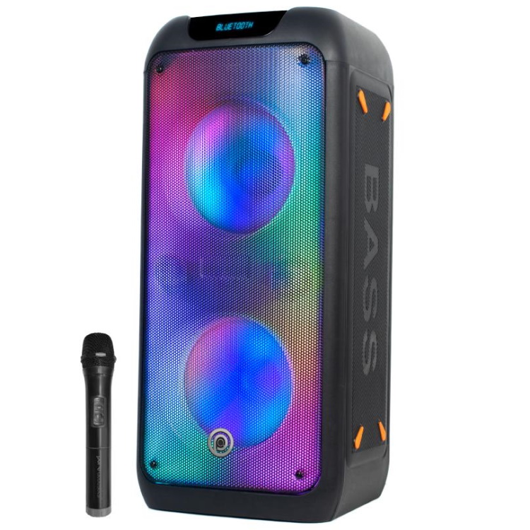 רמקול בלוטות' נייד כולל מיקרופון אלחוטי Pure Acoustics &lrm;Womb-208