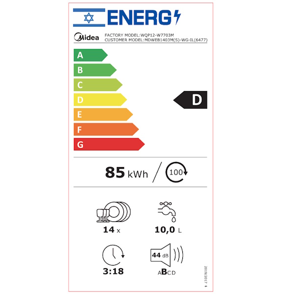 תווית אנרגיה - wqp12-w7703m midea