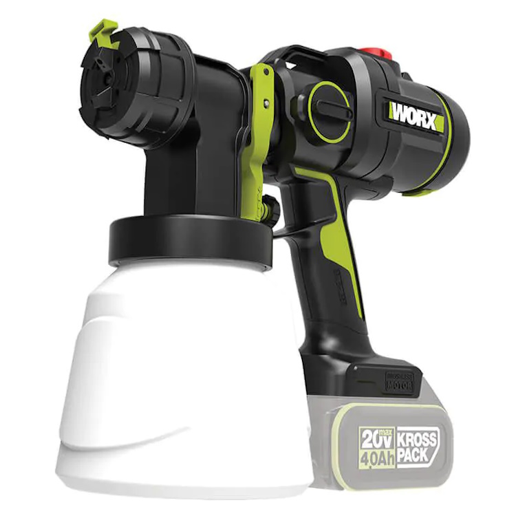 תמונה של אקדח ריסוס צבע נטען 20v *גוף בלבד* worx