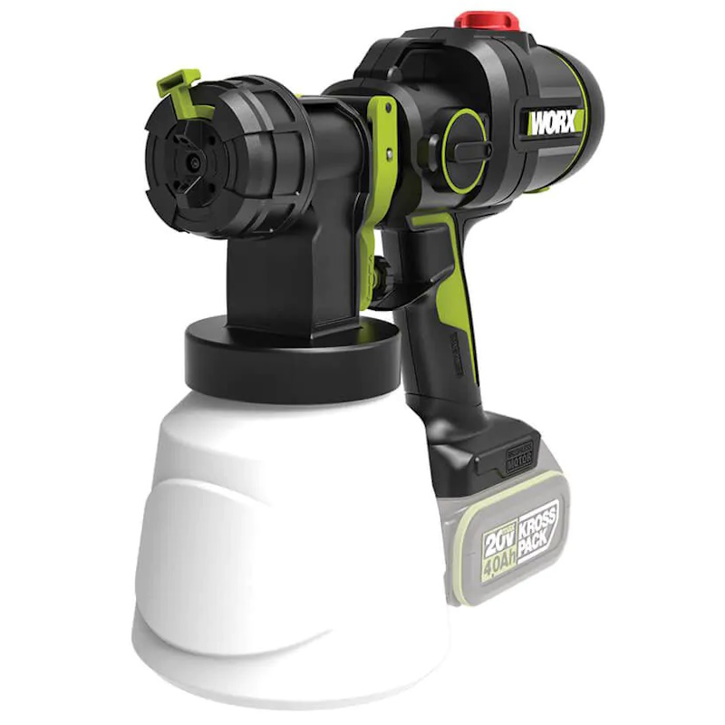 אקדח ריסוס צבע נטען 20v *גוף בלבד* worx