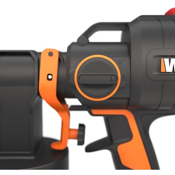 אקדח ריסוס צבע נטען 20v *גוף בלבד* worx