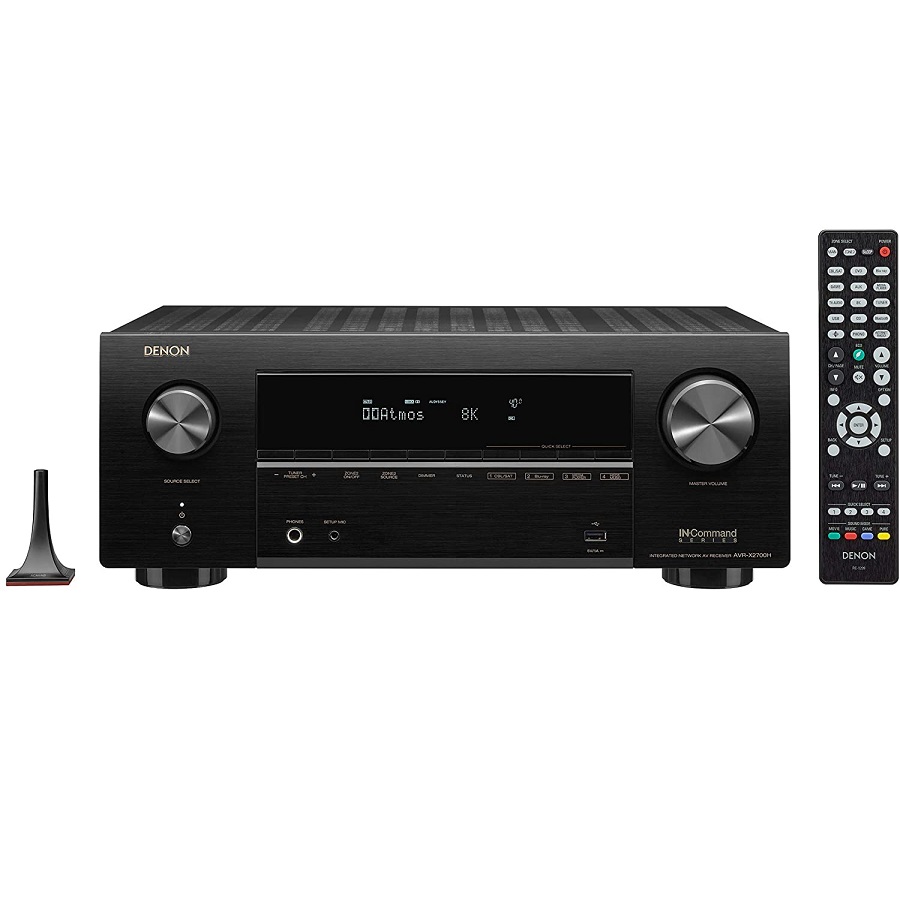 סרטון - רסיבר 7.2 ערוצים denon  דנון  avc-x2700h