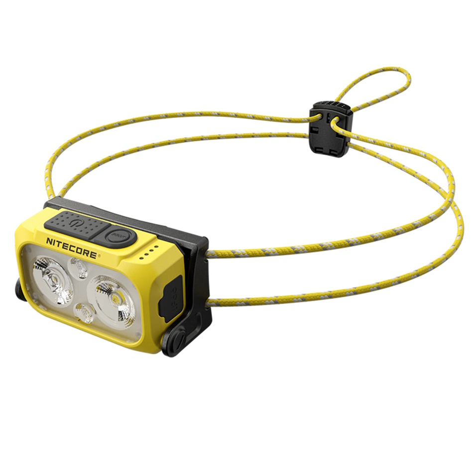פנס ראש 360 לומנס Nitecore &lrm;NU21 צהוב