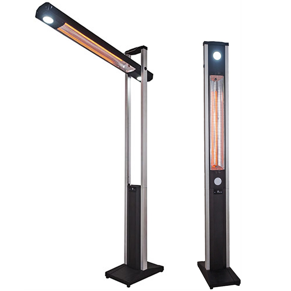 תנור חימום דו כיווני כולל תאורת LED, שלט וכיסוי Australia Garden &lrm;Capri YS-C900