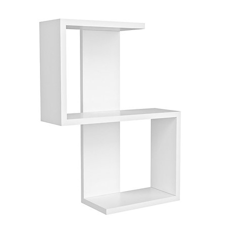 מדף כוורת מעוצב - 2 תאים homax