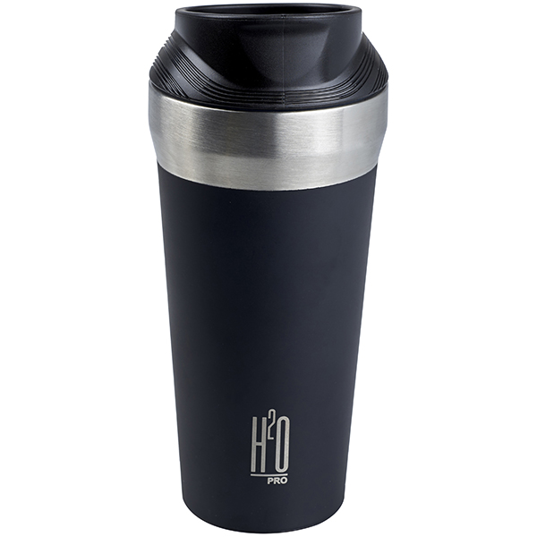 ספל טרמי מתכתי H2O &lrm;4269-6 שחור