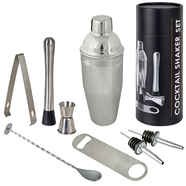 ערכת ברמן מקצועית 8 חלקים TEKNO. &lrm;Cocktail Shaker 4612