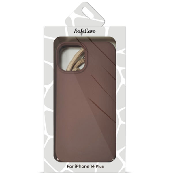 iphone 14 pro max - lanyard case חום essentials