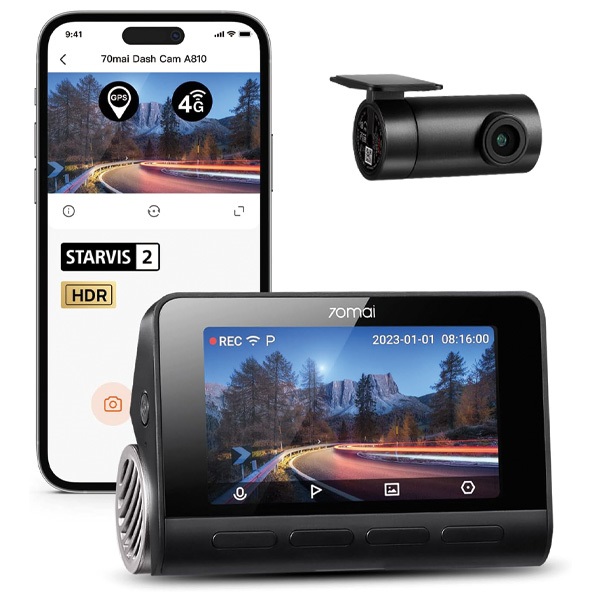 dash cam a810-2 70mai