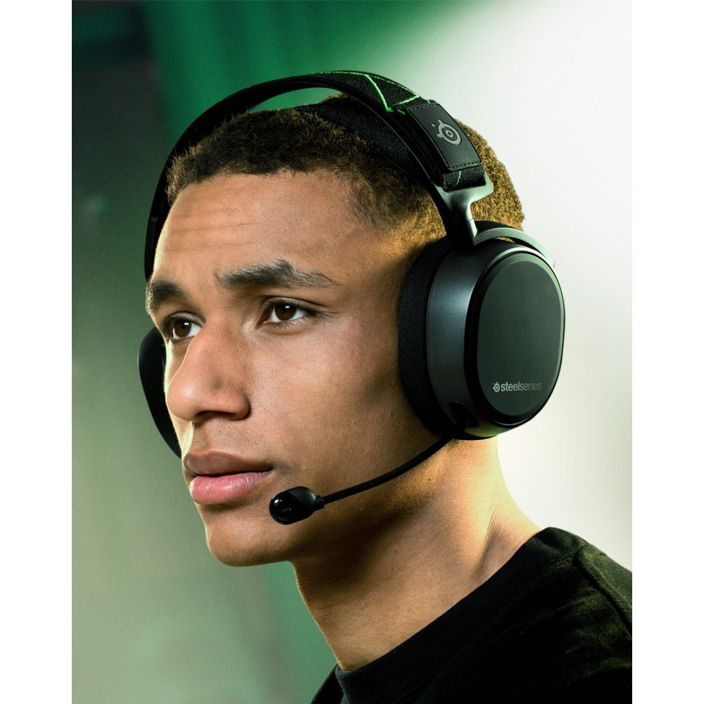 אוזניות גיימינג אלחוטיות כולל מיקרופון ל-steelseries xbox