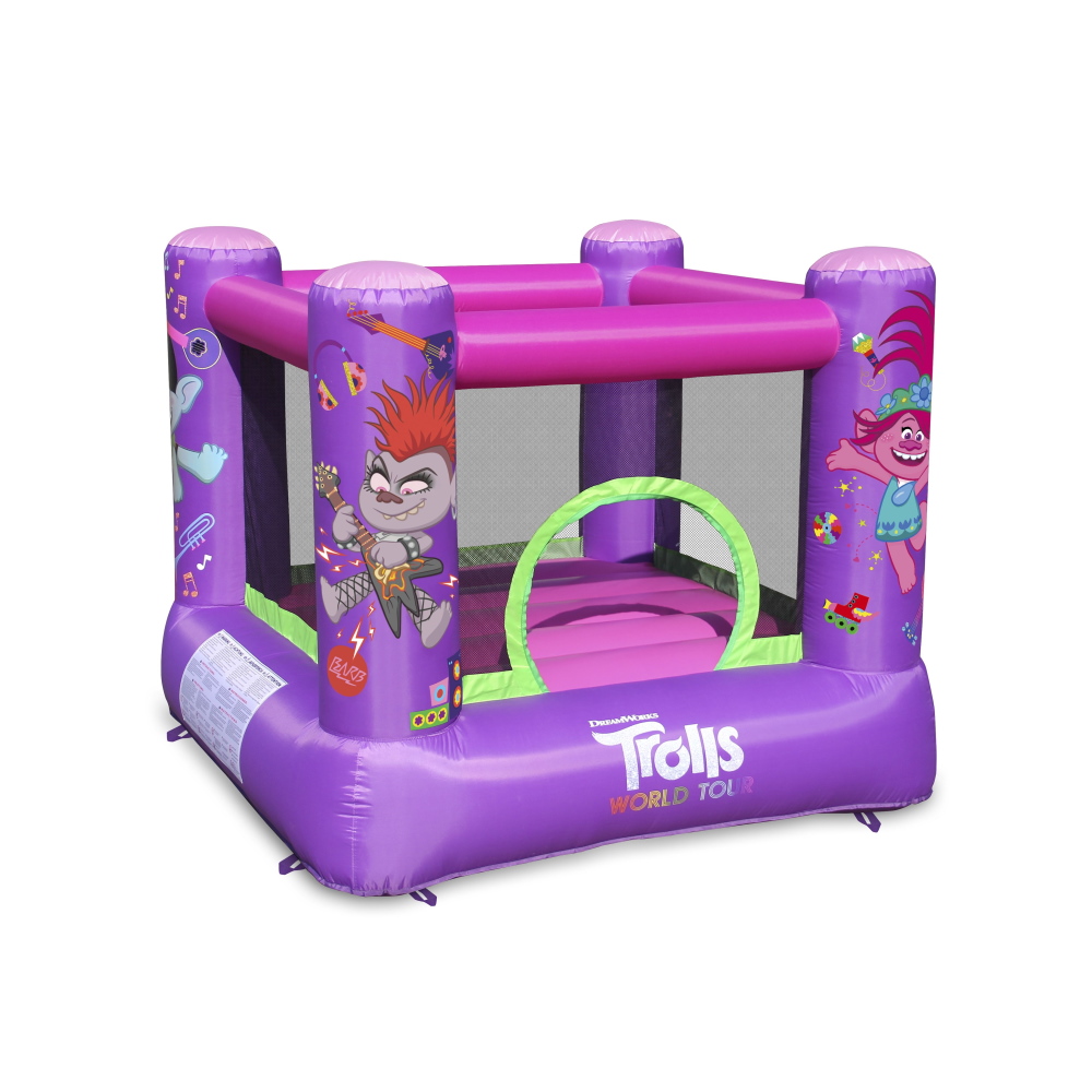 plum trolls 6ft inflatable bouncer 3002 happy hop