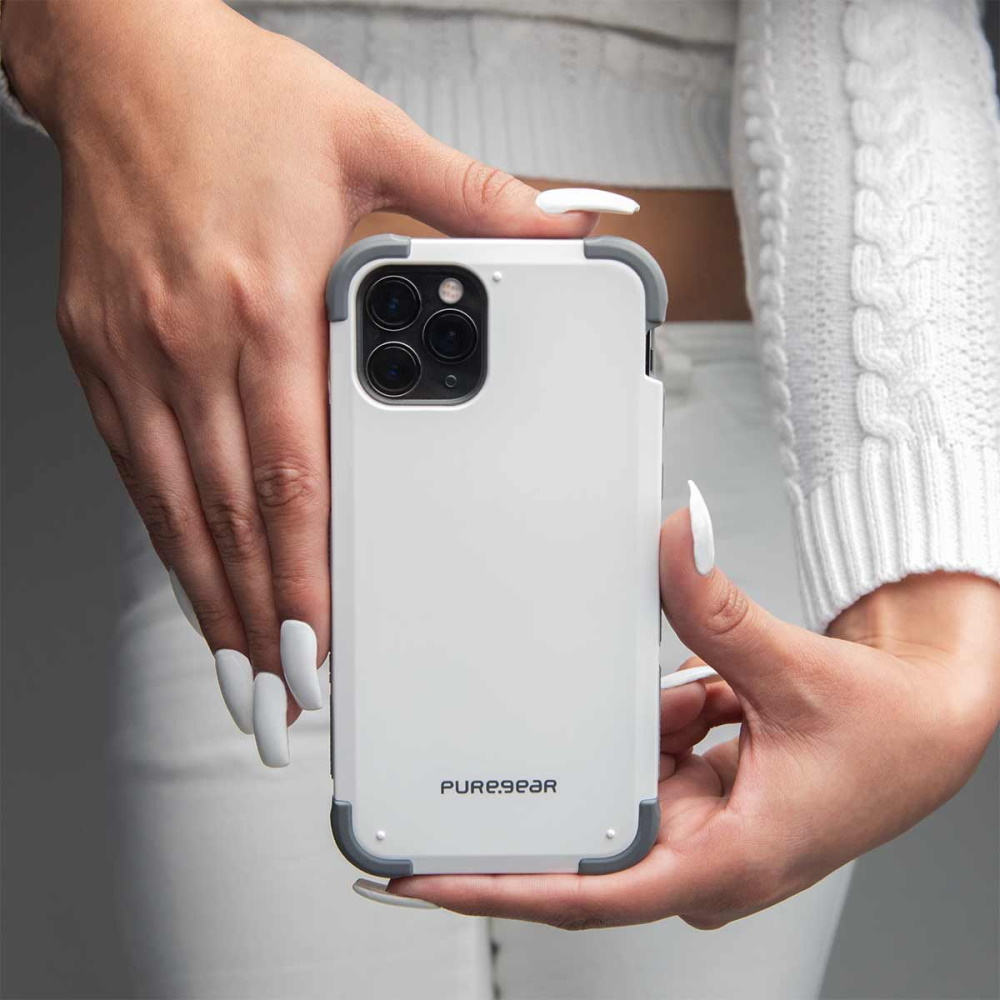 iphone 14 pro - dualtek לבן puregear