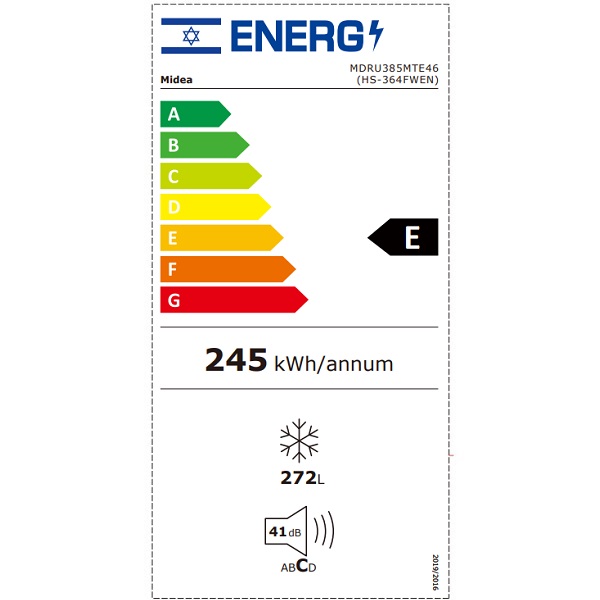 תווית אנרגיה - hs-364fwen midea