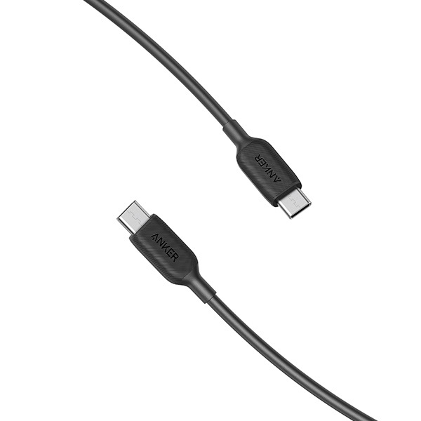 powerline usb-c to usb-c שחור a8852h11 anker