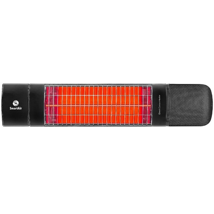 תנור חימום אינפרא אדום מוגן מים לתלייה SmartAir &lrm;LAVA 2000 שחור