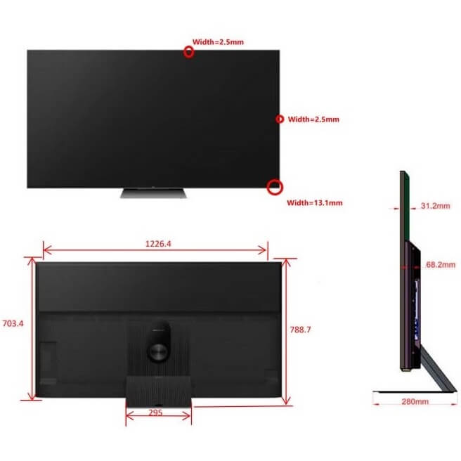 טלוויזיה חכמה 55 tcl 4k