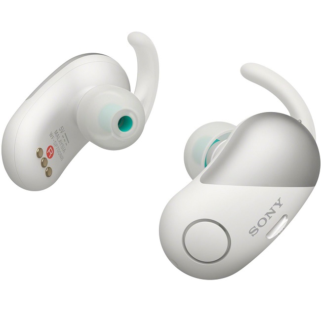 אוזניות אלחוטיות Sony &lrm;WF-SP700NW לבן