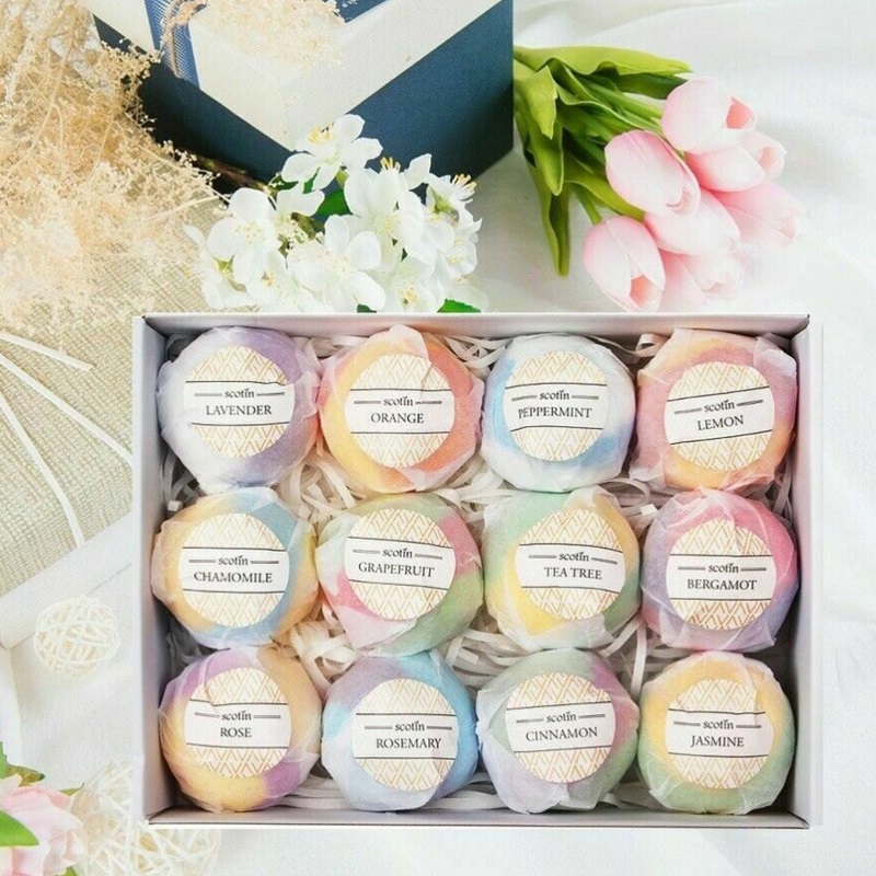 תמונה של 12 פצצות אמבטיה במגוון ניחוחות