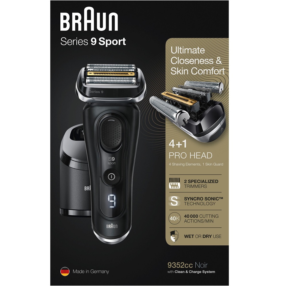 מכונת גילוח נטענת יבש/רטוב braun