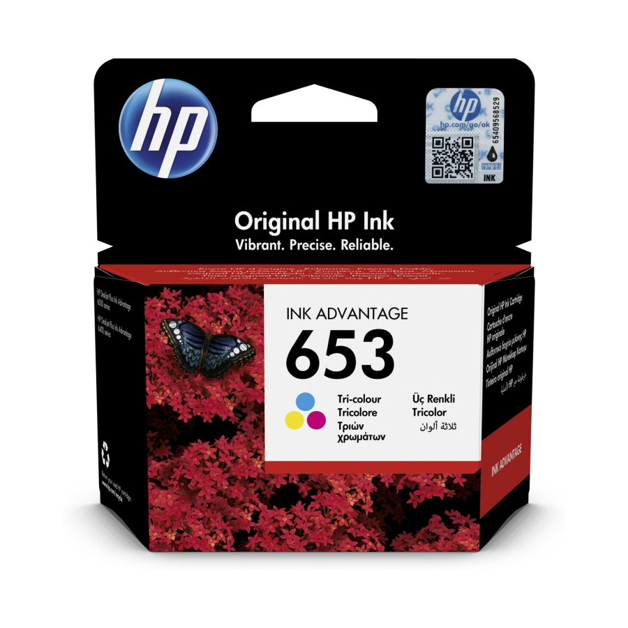 ראש דיו צבעוני מקורי HP &lrm;3YM74AE 653