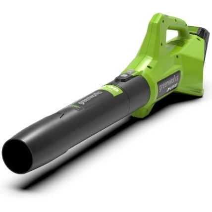 תמונה של מפוח עלים 24v כולל סוללה 2.0ah ומטען greenworks