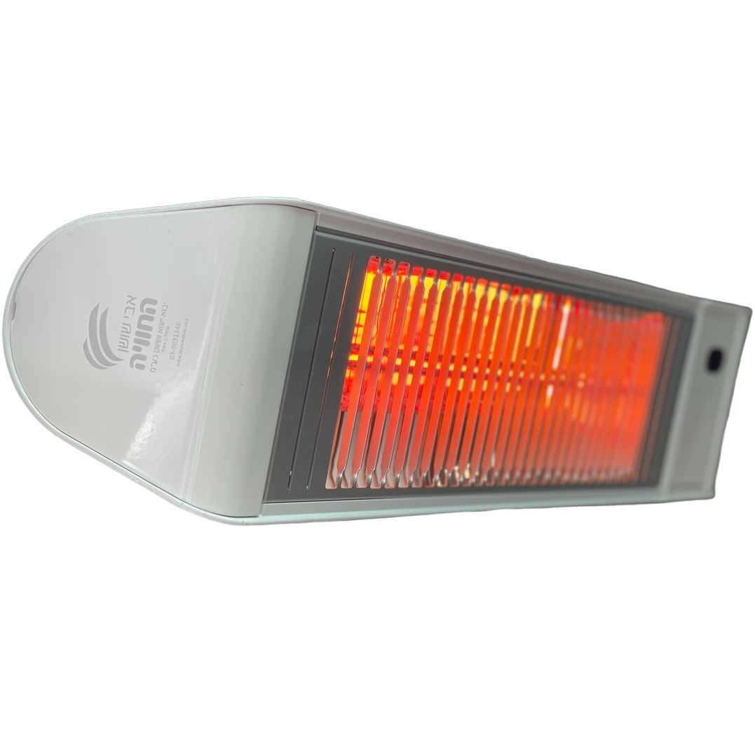 תנור חימום אינפרא אדום לתלייה כולל שלט Havaya 2000W &lrm;Volcan 2000 Premium לבן