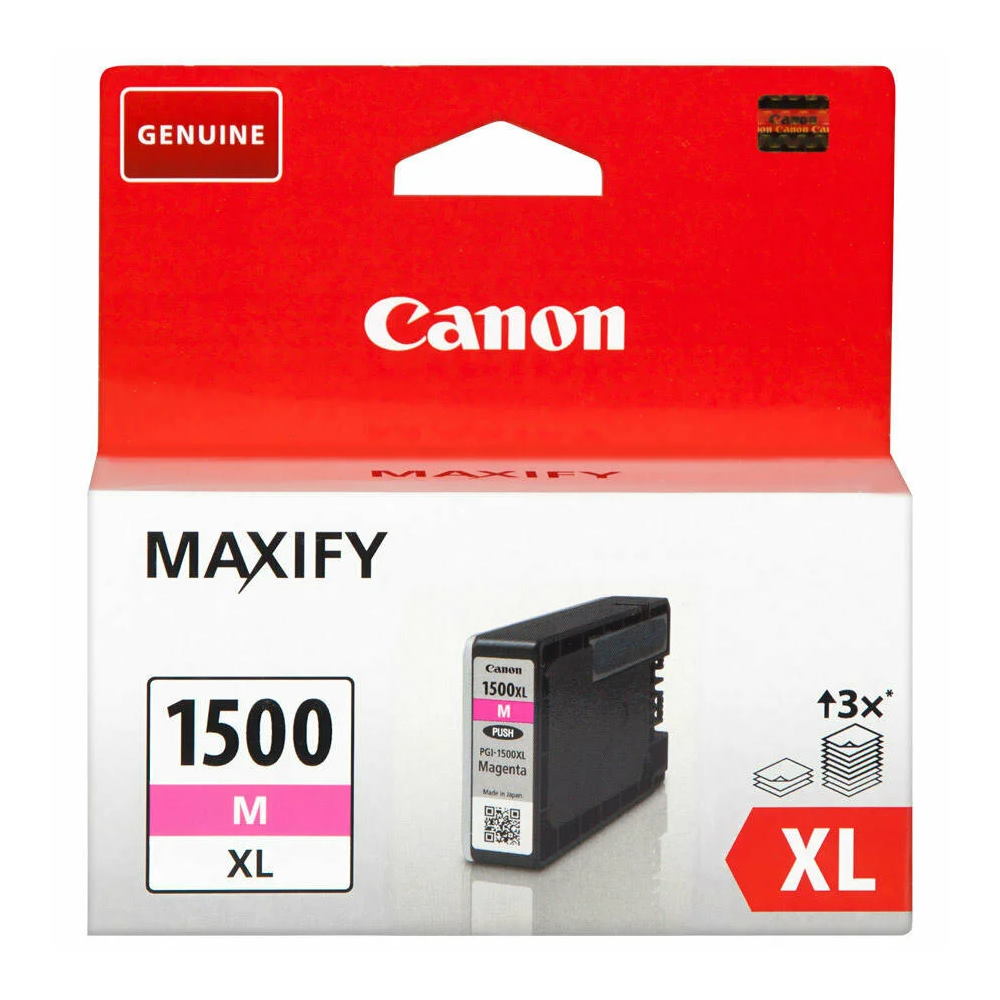 ראש דיו מג'נטה מקורי Canon &lrm;PGI-1500XL M