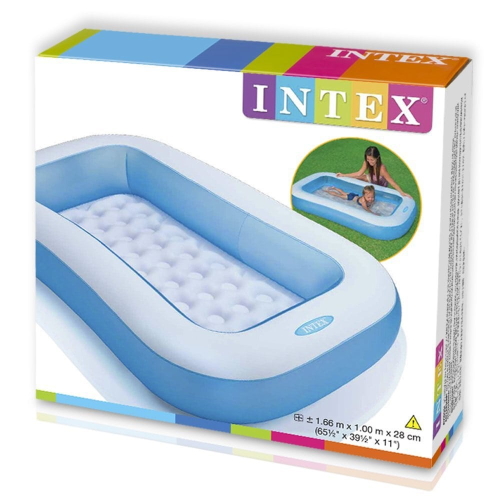 תמונה של בריכה מלבנית מתנפחת intex