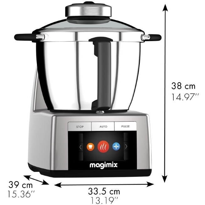 סיר בישול רב תכליתי משולב מעבד מזון 2 ב-1 magimix
