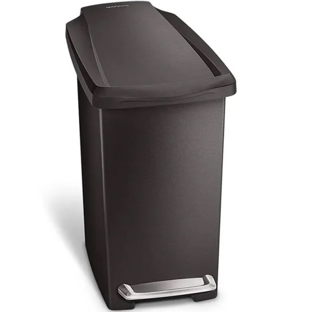 פח אשפה דוושה צר 10 ליטר Simplehuman &lrm;cw1329