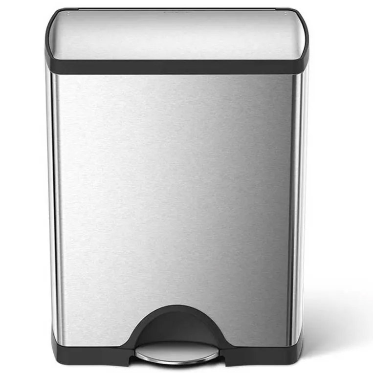 פח דוושה מלבני מט 50 ליטר Simplehuman &lrm;cw1816