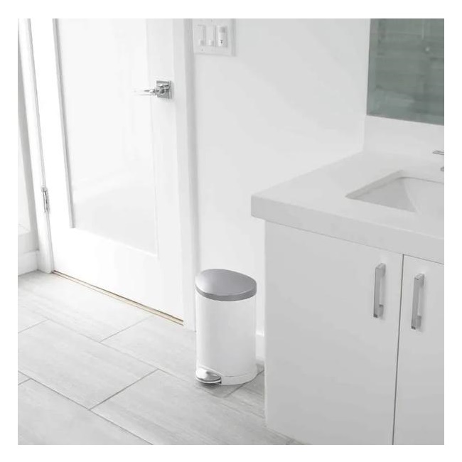 פח דוושה חצי עגול 6 ליטר simplehuman