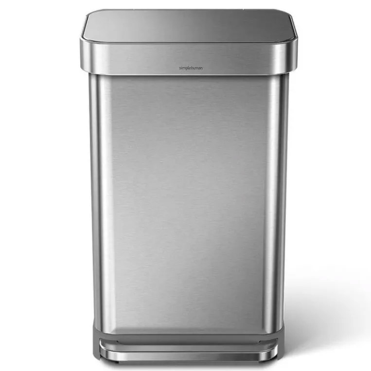 פח דוושה רחבה מלבני מט 45 ליטר Simplehuman &lrm;cw2024