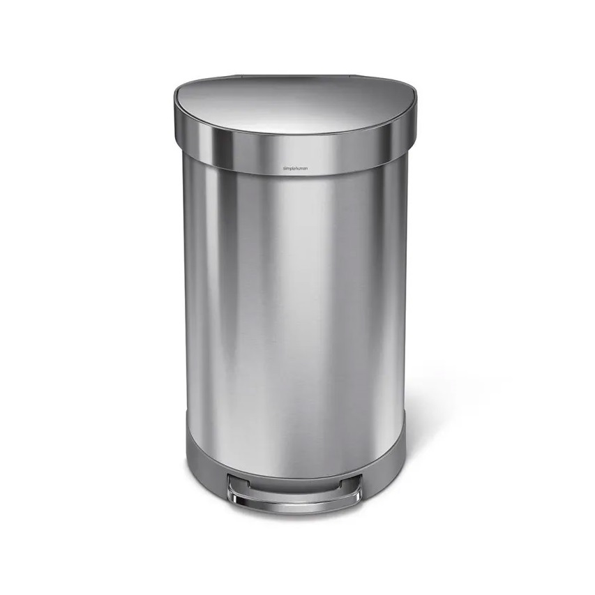 פח דוושה חצי עגול מט 45 ליטר Simplehuman &lrm;cw2030