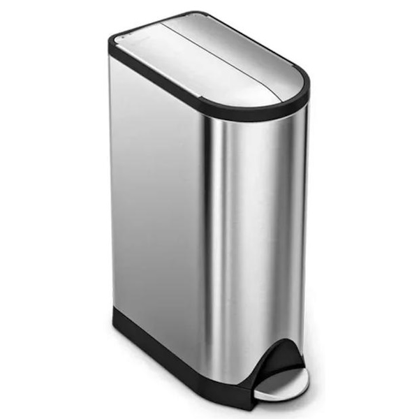 פח דוושה נירוסטה 18 ליטר Simplehuman &lrm;cw2058